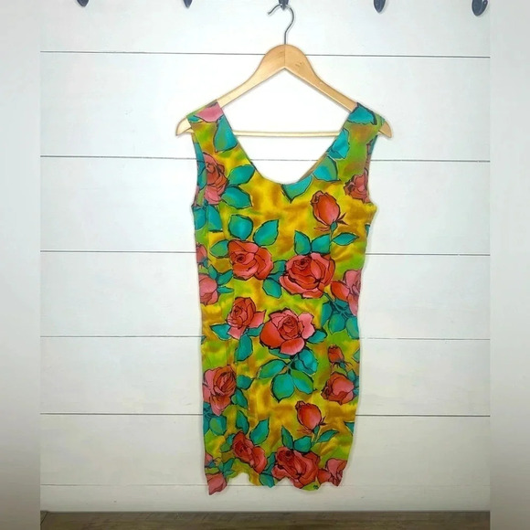 Jams World Dresses & Skirts - Jams World Y2K Vintage rose flower dress - Size 11